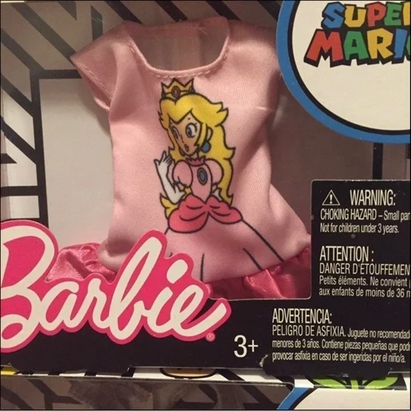 Barbie Nintendo Super Mario Fashion Packs Outfit clothes NEW NIB